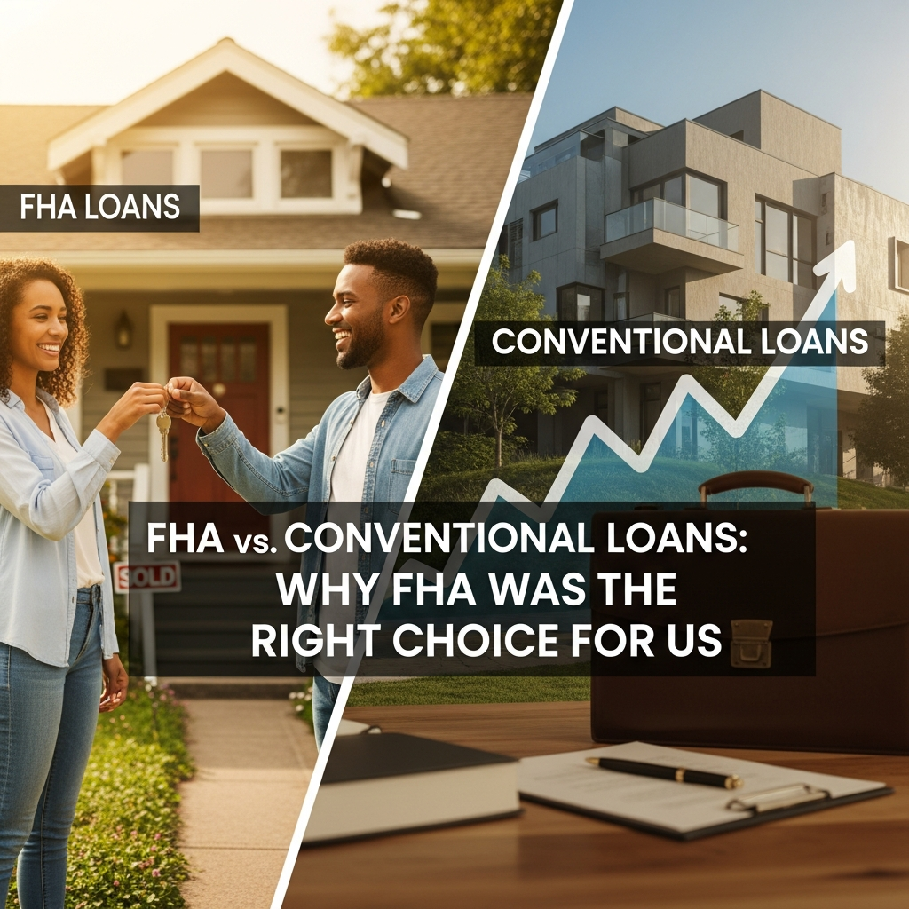 FHA 론 vs. 컨벤셔널 론: 샬럿에서 FHA 론이 최적의 선택이었던 이유